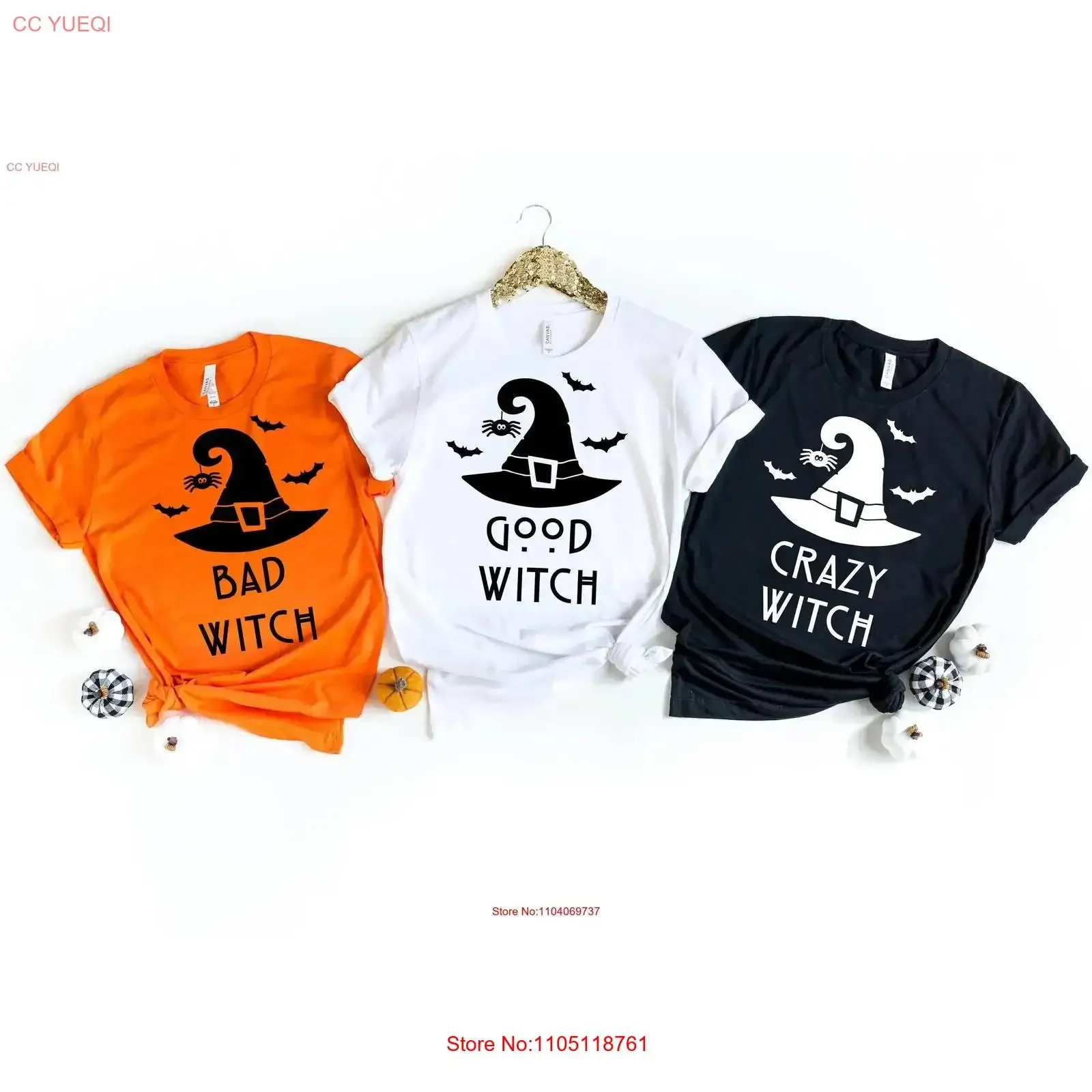 Футболка ведьмы для друзей, персонализация, забавная вечеринка на Хэллоуин для девочек, «Хорошая плохая пьяная сумасшедшая винтажная стираная графика», удобная