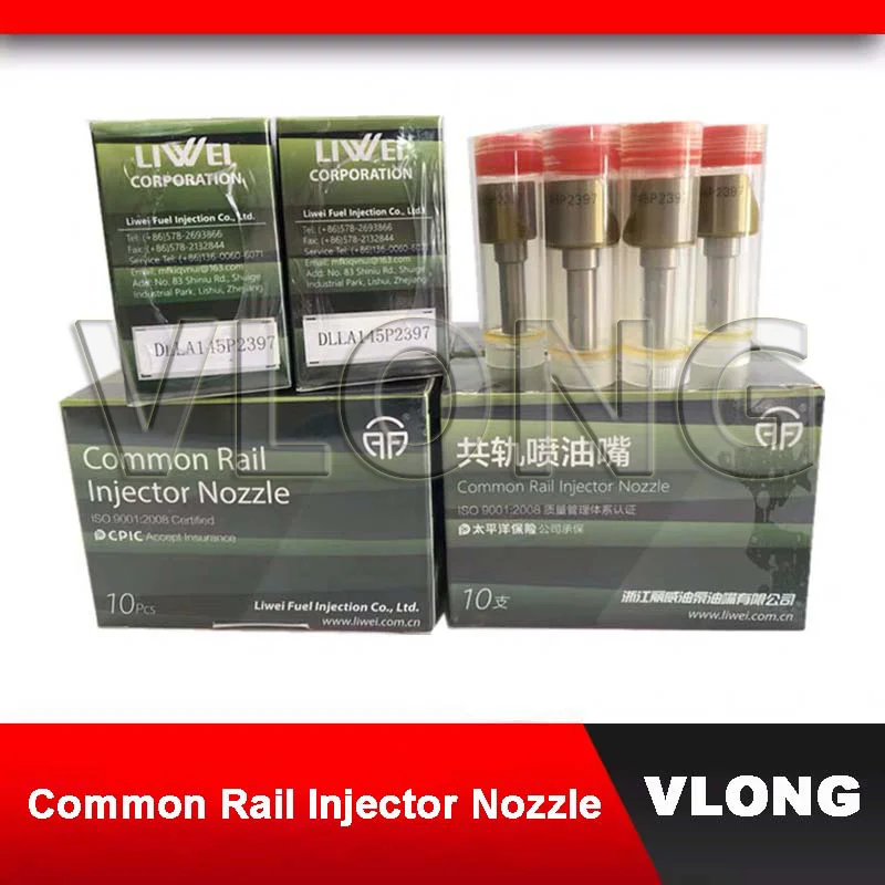 LIWEI Common Rail Fuel Injector Sprayer Nozzle For HONDA DC BMW DLLA153P1378 DLLA160P1415 DLLA150P1437 DLLA162P1443 DLLA153P1463