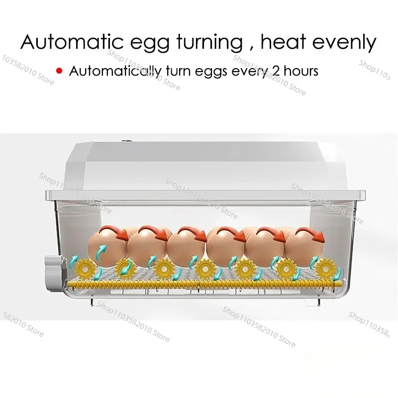 Household Eggs Incubator Farm Poultry Fully Automatic Turning Egg Incubator for Chicken Goose Duck Birds