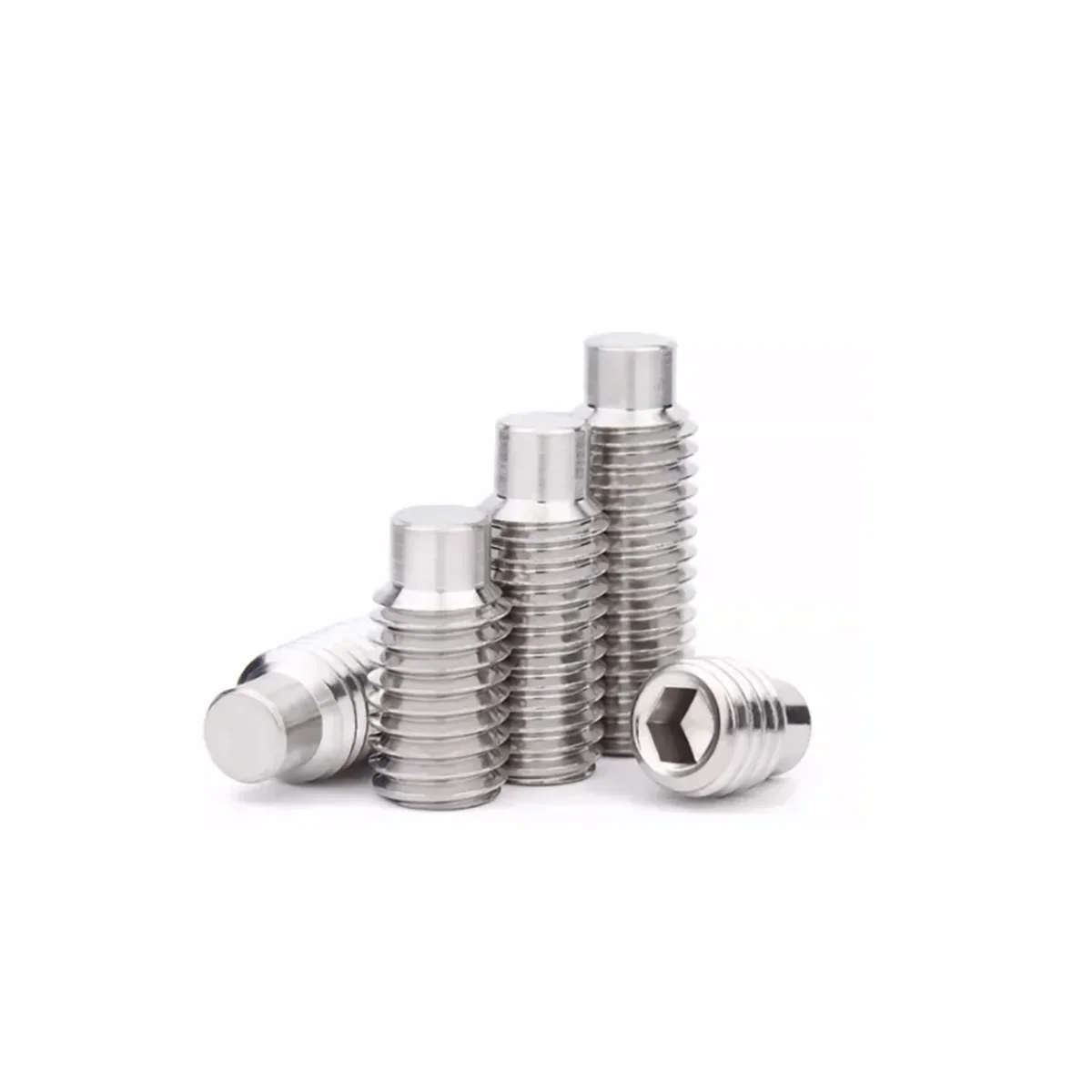 

M3M4M5M8 304 Stainless Steel Hexagonal Convex Head Fixing Screw/Headless Bolt
