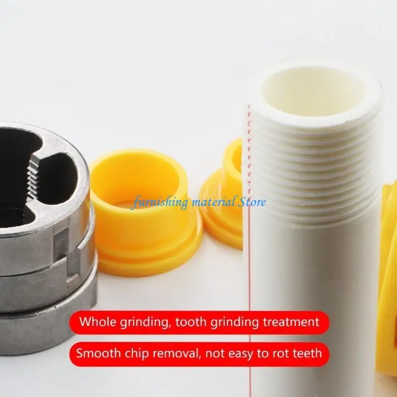 

Y5GD Alloy and Plastic Pipe Threading Tool Pipe Threader for Quick Plumbing Tasks