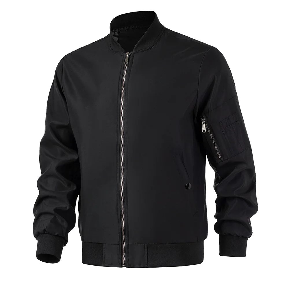 

MA1 Air Force bomber jacket, a fashionable thin and form-fitting coat for men, suitable for the M-5XL in spring and autumn