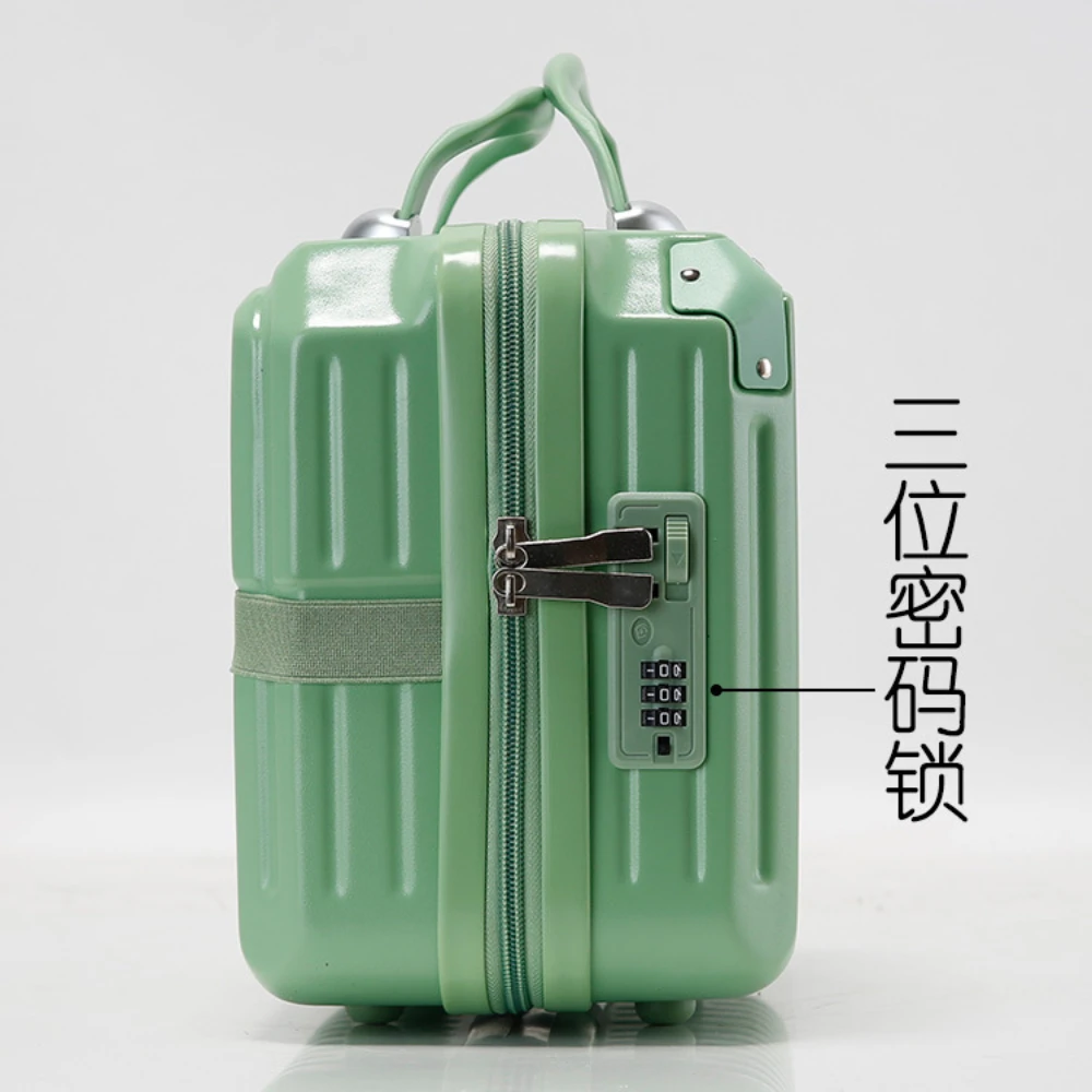 14 Inch Suitcase Vanity Case Mini Hard Shell Cosmetic Bag Hand Suitcase Souvenir Small Suitcase'