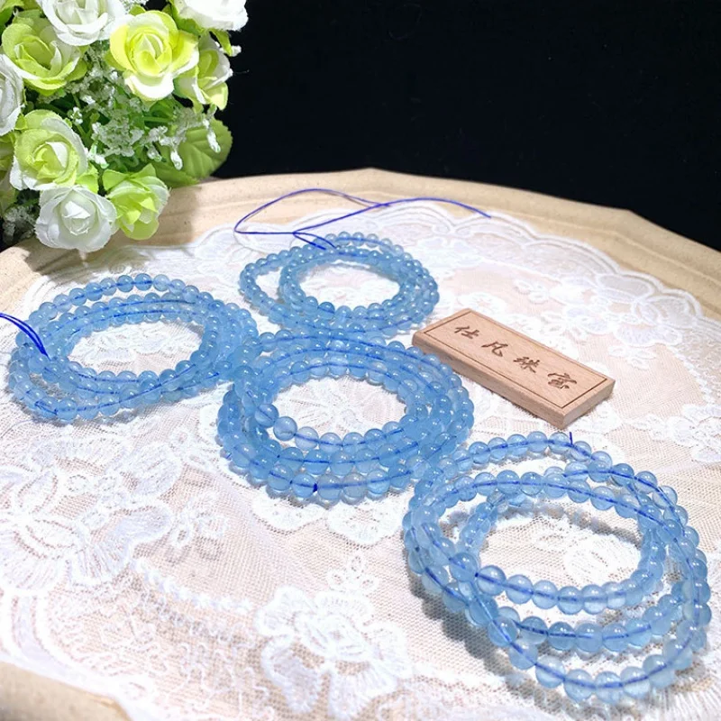 Jewelry Ice-like 3 Fashion DIY Aquamarine 3 Circle Bracelet Manufacturers Wholesale