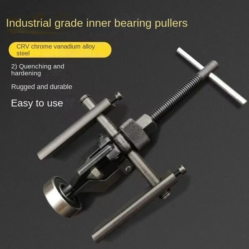 

Bearing Puller Inner Hole Disassembly Tool Three Claw Small Puller Multi functional Inner Ring Bearing Disassembly Tool