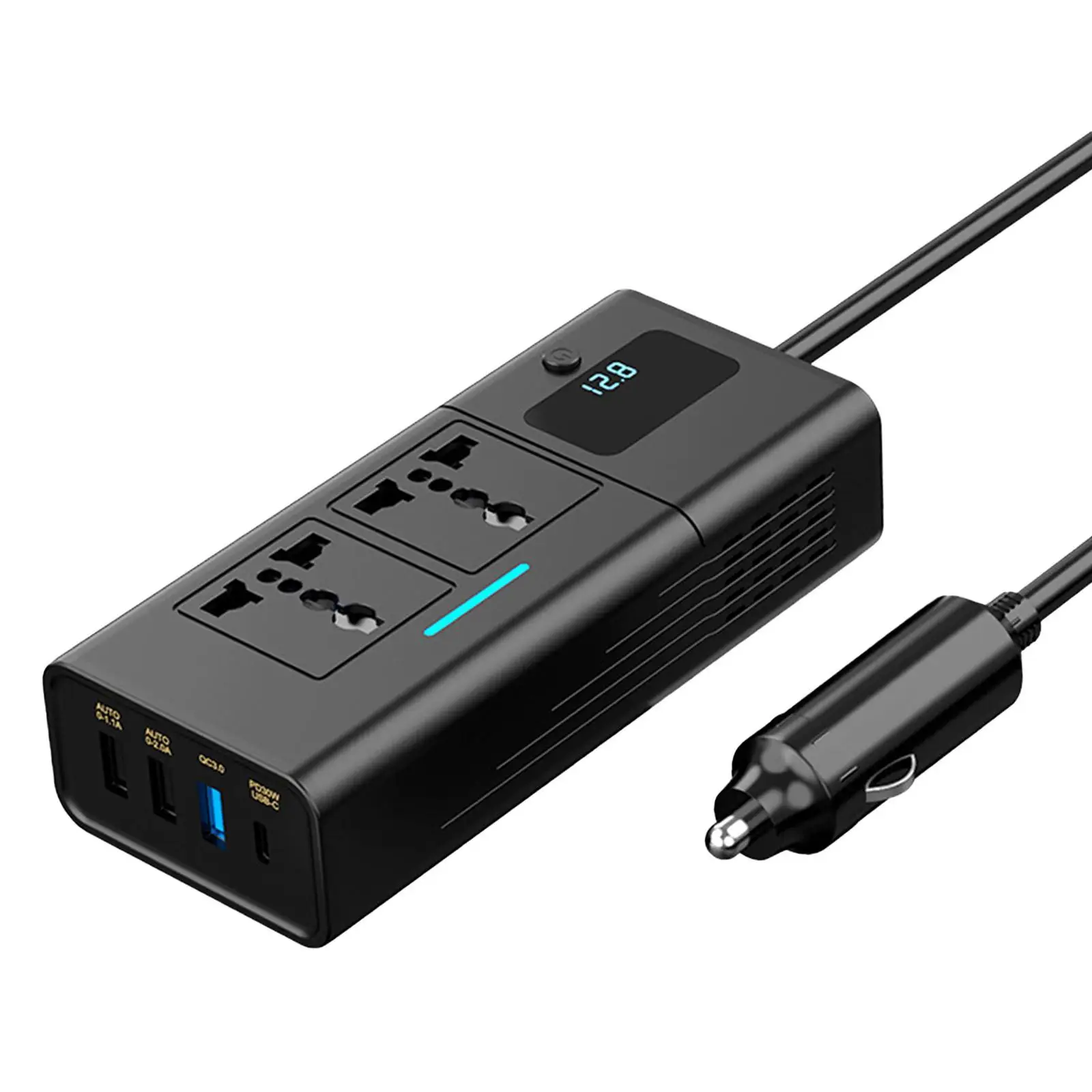 DC 12V to 110V 220V High Power Trucks Safe Protection Car Power Inverter