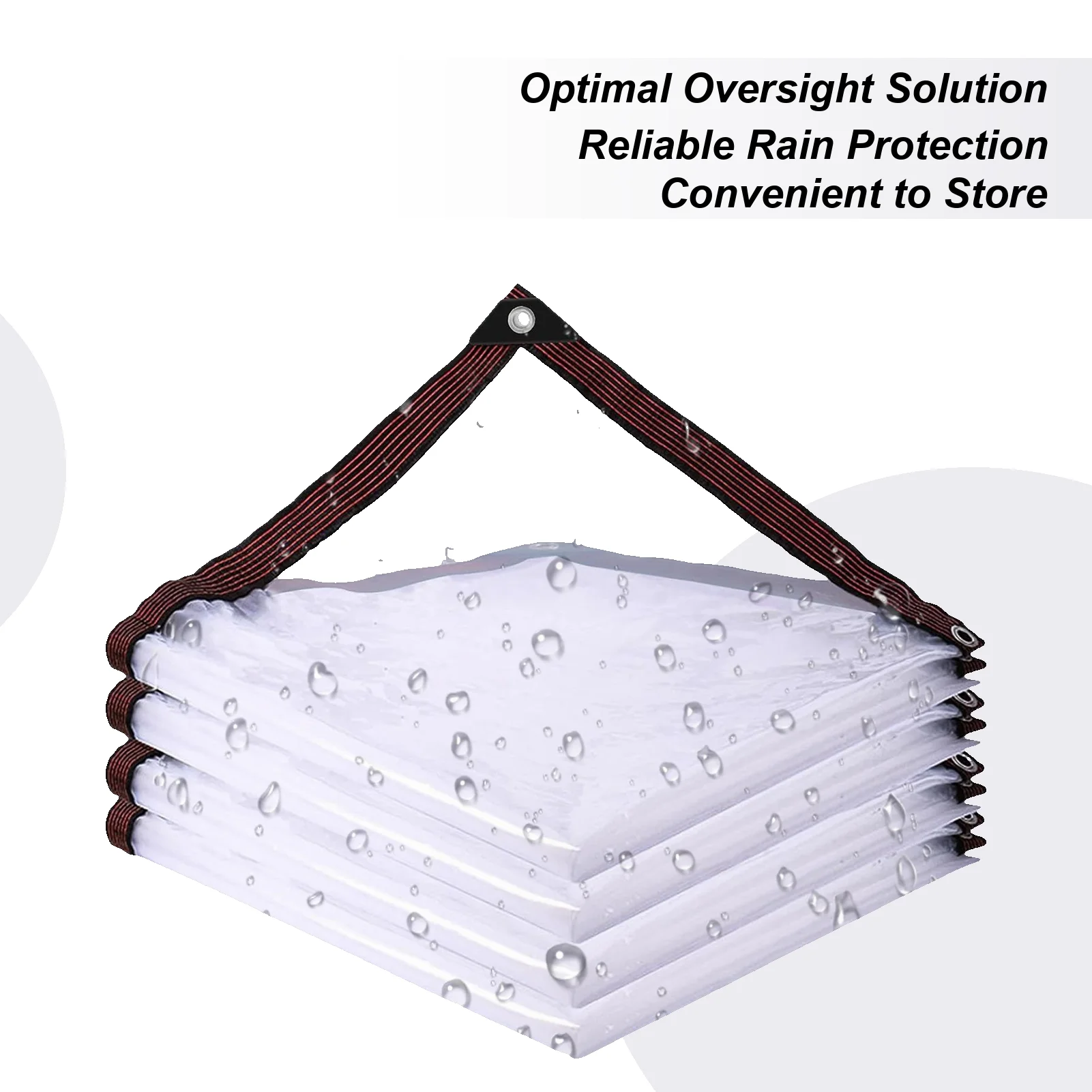 

Брезент водонепроницаемый прозрачный 7x20ft непромокаемый солнцезащитный козырек ветрозащитная клетка для растений для улицы, пляжа, пикника, кемпинга, палатки, альпинизма, автомобиля Rv