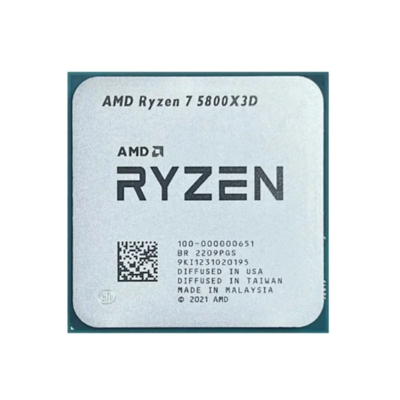 AMD R7 5800X3D Ryzen 7 Gaming Processor New Ryzen 5000 Series 3.4 GHz 8-Core 16-Thread CPU Processor DDR4 96 MB 105W 7nm