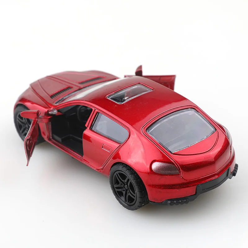 (포장됨) 1:36 합금 자동차 모형 레이싱 부가티 시론 풀백 스포츠카 장식품 소년용 장난감