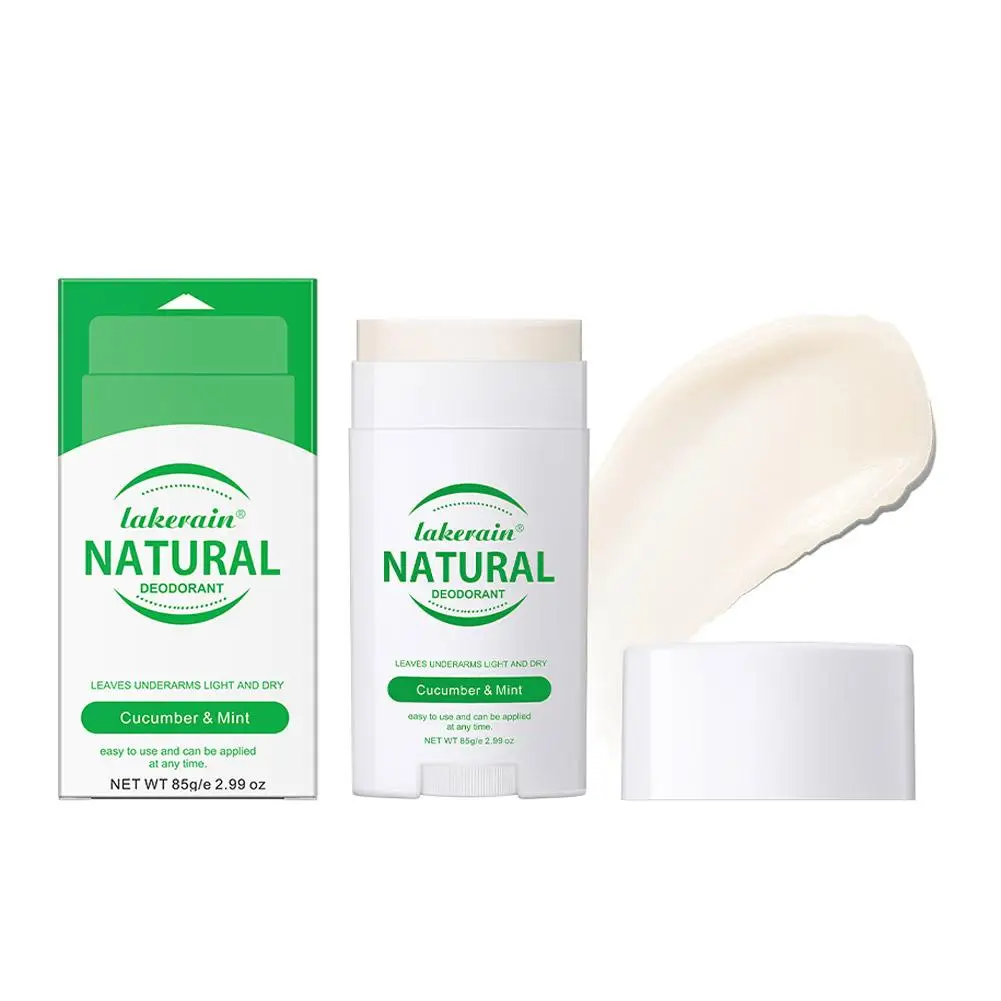 Creme anti-odor para mulheres e homens, 85g, desodorante, desodorante, absorção profunda, fácil de usar, cuidados com a pele