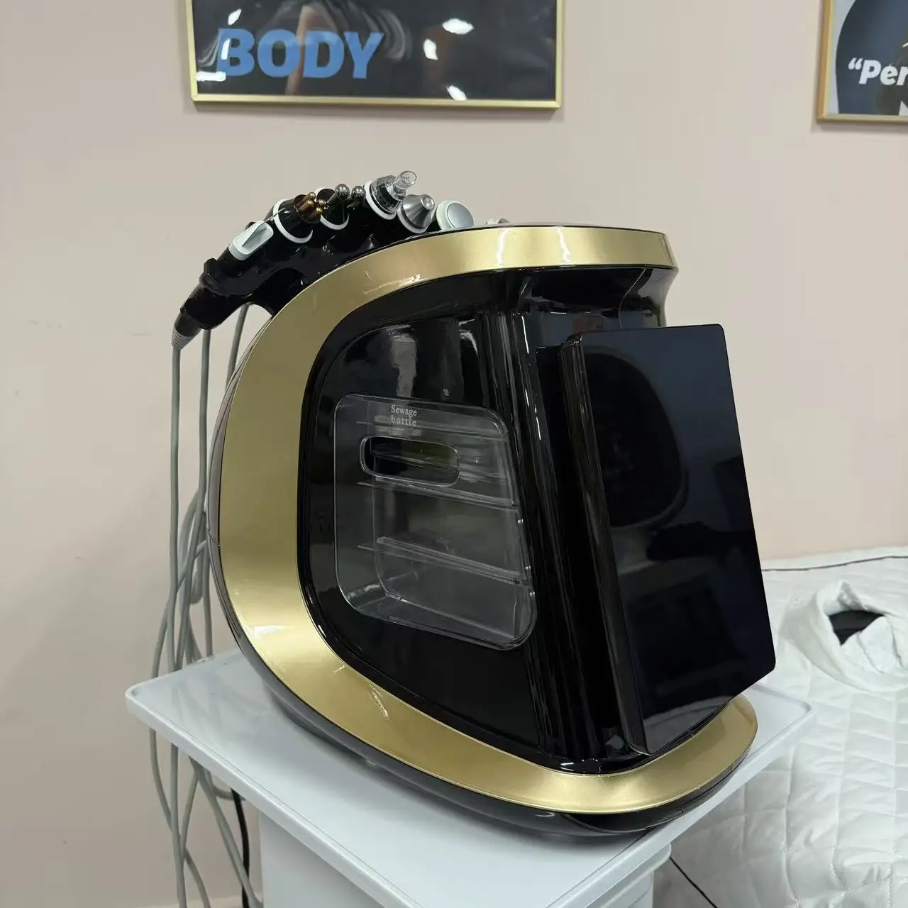 جديد ذكي الجليد الأزرق 7 في 1 الأكسجين هيدرو جلدي هيدرا آلة للوجه أكوا قشر مايكرو آلة تجديد الجلد تبييض #3