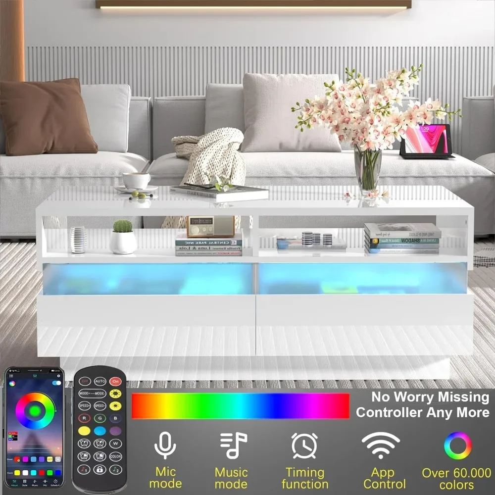 Tavolino da caffè moderno e minimalista