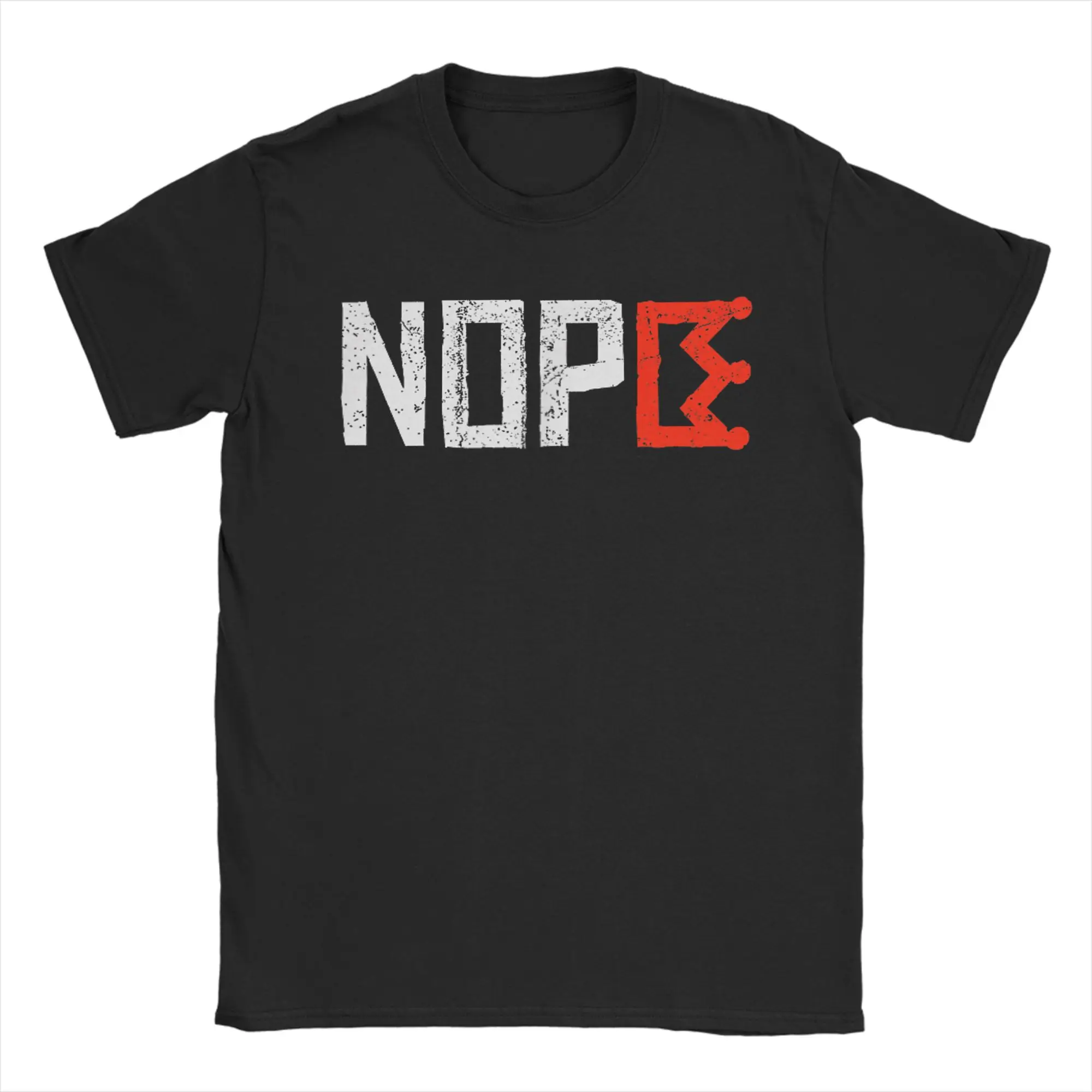 

Вертикальная футболка с знаком протеста No Kings для мужчин, креативная футболка из чистого хлопка, футболка с круглым вырезом и короткими рукавами, летние топы