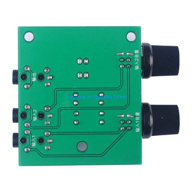 Passive Source Blending Board mit 3,5 mm Löchern, Audios Mixer Board Combiner Modul für zwei Tonsignale und einen Ausgang in – Detail 3