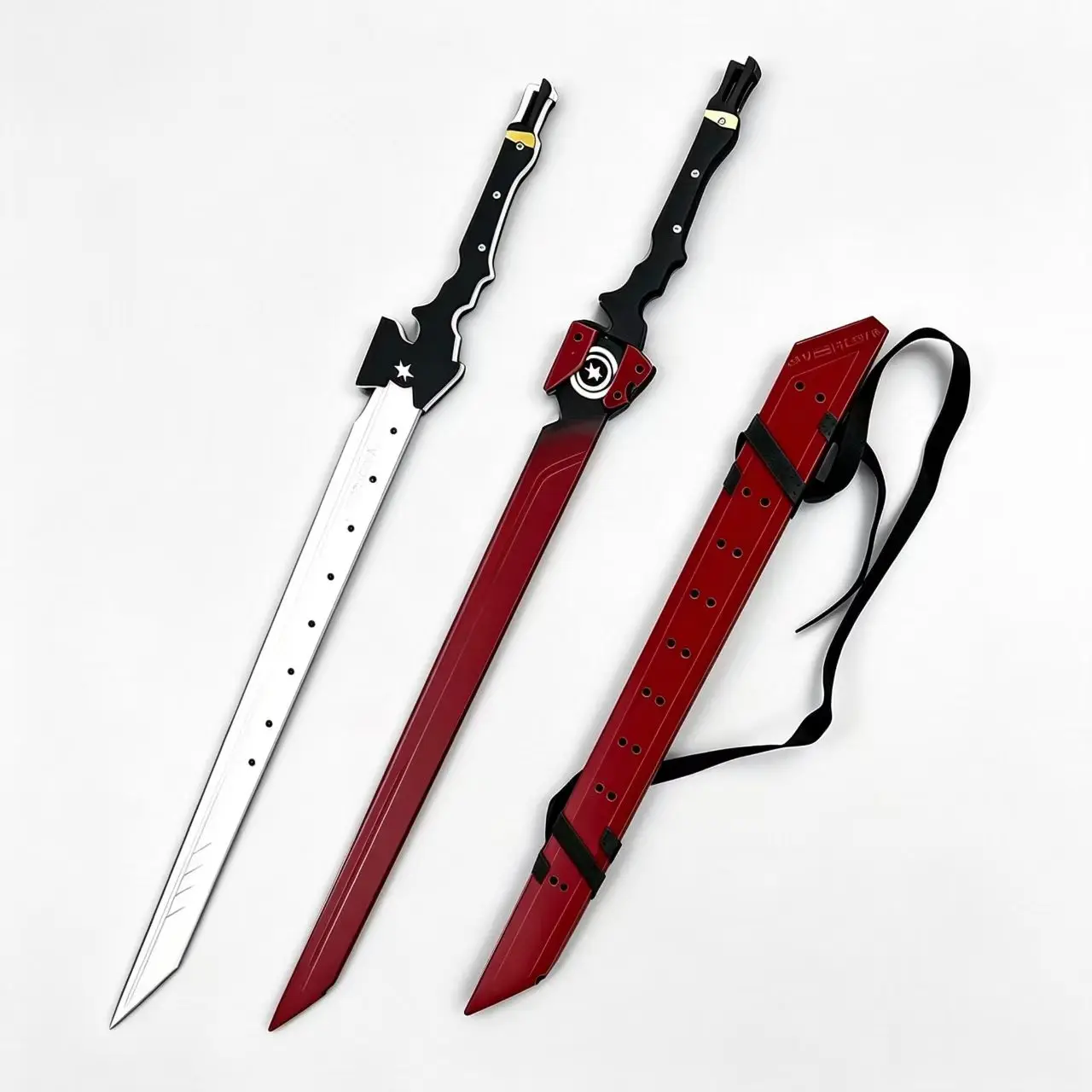 Chen Chi‑Xiao Sword Prop Game Arknights Cosplay Prop for Halloween Christmas Fancy Party Costume Accessories