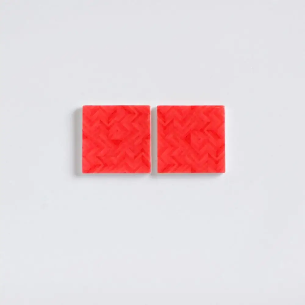4pcs/set 1:12 Scale Miniature Dollhouse Flooring DIY Mini Dollhouse Spliced Flooring 58X58x3mm Solid Wood Floor Tiles