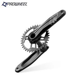 PROWHEEL Mountain Bicycle Crankset 170mm Automatic Winding Links Cranks 36T GXP Chainring With Bottom Bracket MTB Cycling Parts