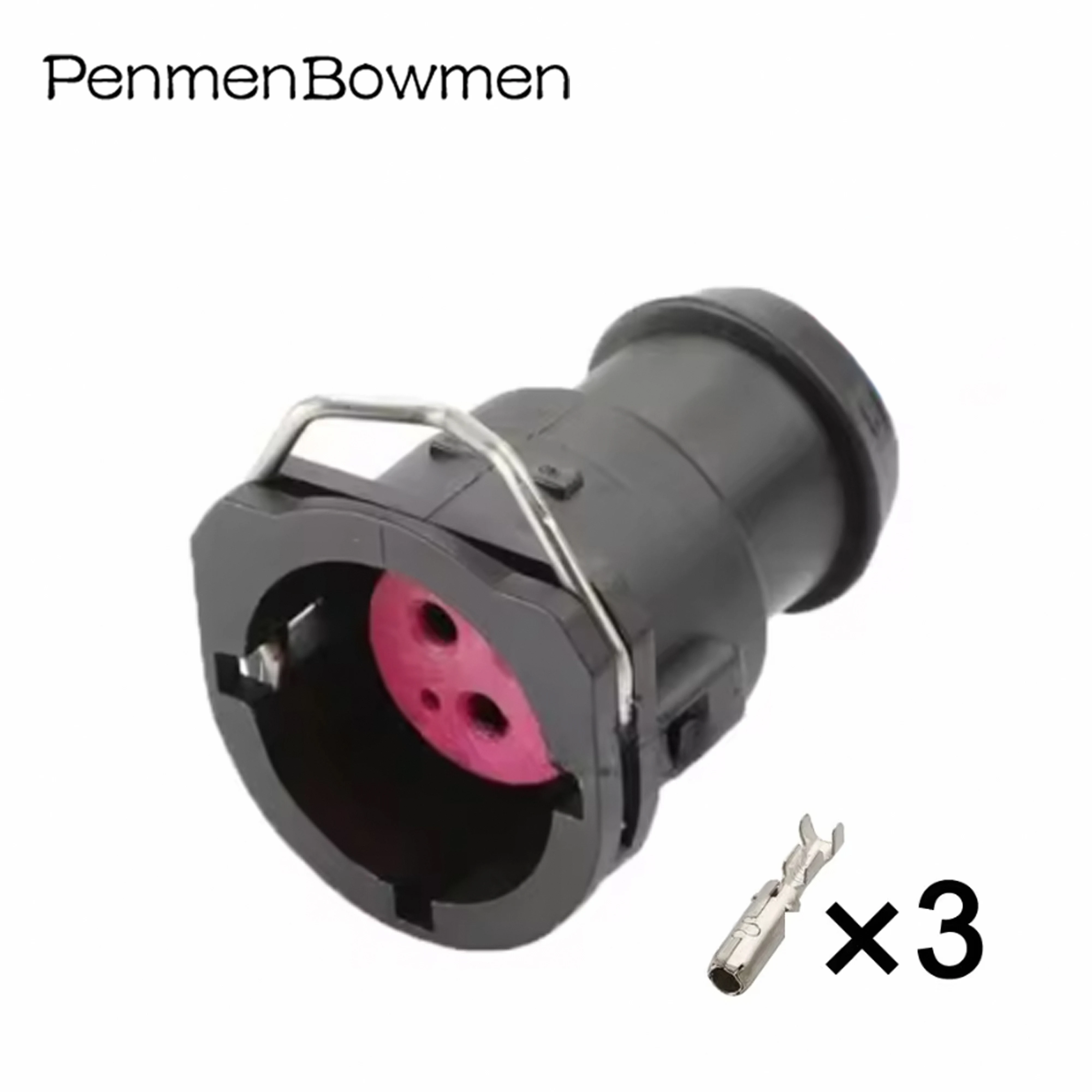 1 Set 3 Pin Auto Waterproof Electronic Connector Engine Female Plug Wire Harness Plug For 443971920 443972921E