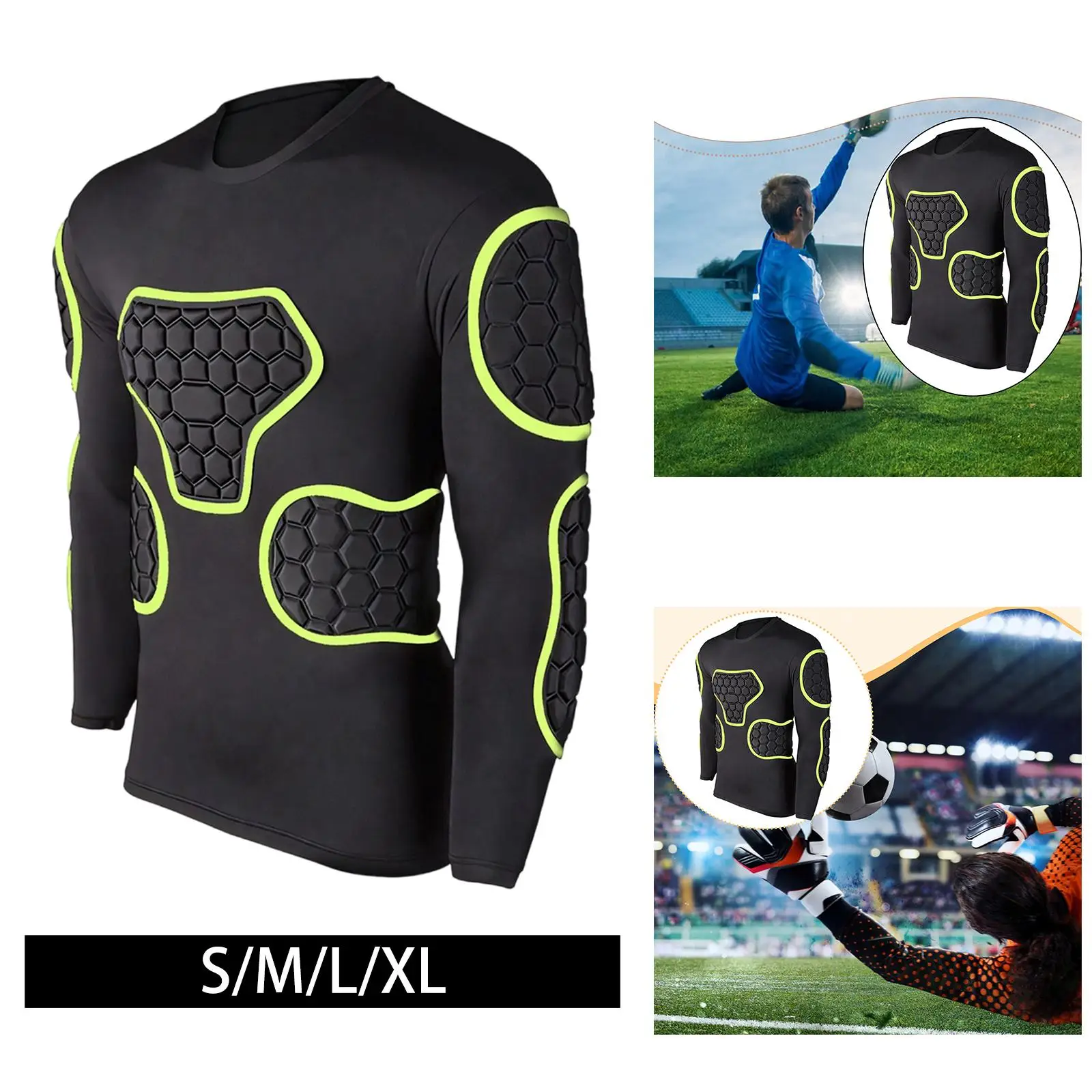 Camisa protectora de compresión para fútbol, transpirable para deportes de contacto, resistente a impactos, protección para el pecho, Protector de costilla