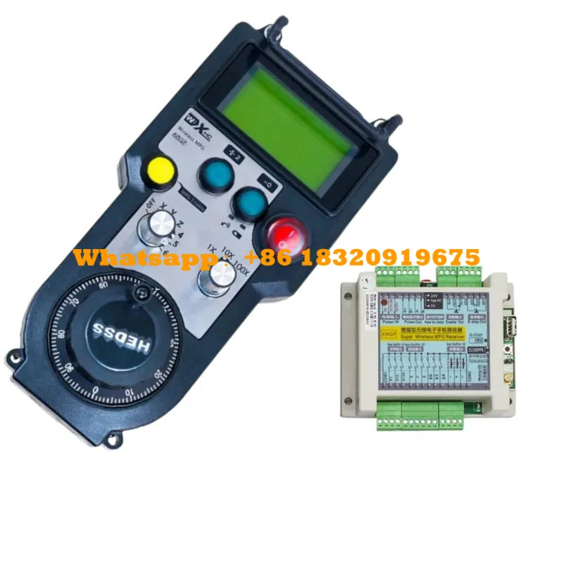 Xhc Mumerical CNC Manual Pulse Generator ไร้สาย Mpg รีโมทคอนโทรล CNC Controller สำหรับ Milling Electronic Handwheel CNC Controller Awgp