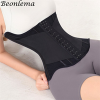 Beonlema Waist Trainer Abdominal Binder Fitness Body-shaping Slimming Flat Belly Sheath Woman Girdles High Compression Strap