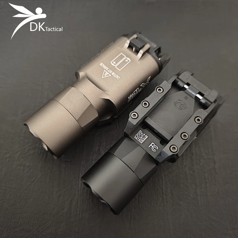 Sotac Tactical Surefir X300 X300U Ultra 400 lumens Metal Pistol Gun LED Light Fit 20mm Rail Airsoft Hanging Hunting Flashlight