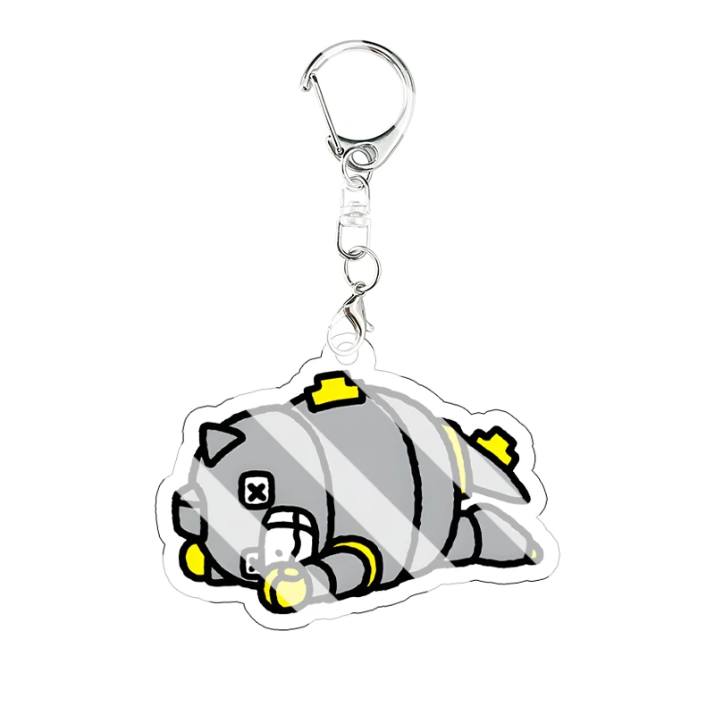 Chibi Godzilla No Gyakushuu Acrylic Keychain Exquisite Bag Pendant Anime Backpack Decor Hanging Ornaments Birthday Gift - view 3