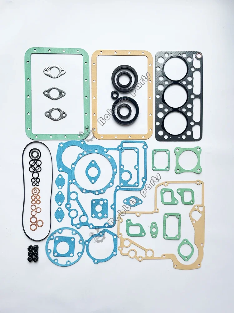 D750 D750-B Full Overhaul Gasket Kit With Head Gasket For Kubota Tractor B7100 B5200E RX1500 RX1550 RX155  B1200 L1500 XB-1