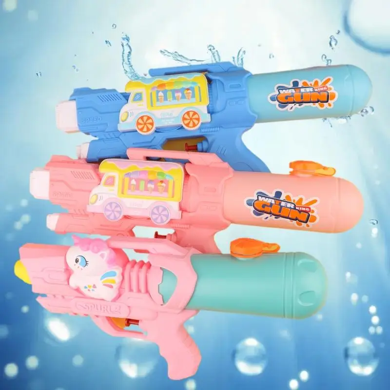 Unit Children's Sweet Stall Mobile Summer High-Pressure Water Blaster Outdoor Sand Water Warfare Playset for Adults