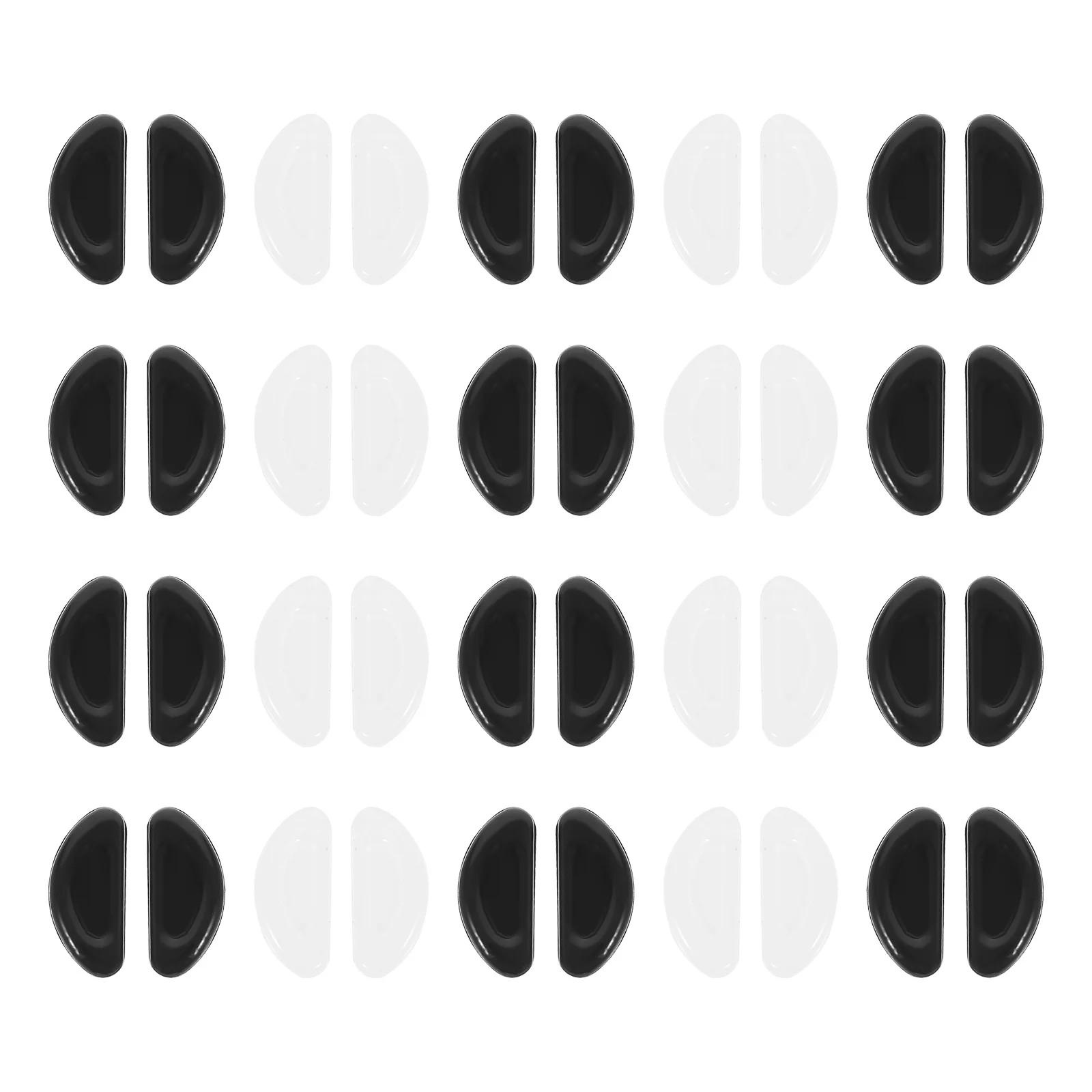 

Eyeglasses Nose Pads Silicone Anti-Slip High Frame Replacement Cushions For Glasses Durability Comfortable Fit