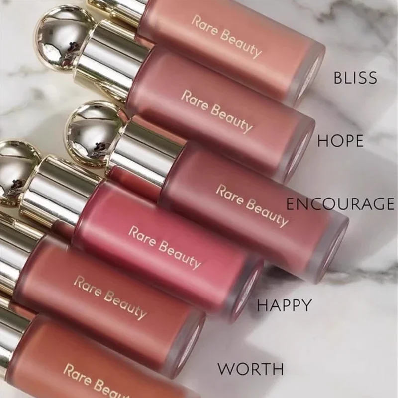 حار السائل تمييز 3 في 1 السائل أحمر الخدود كريم ثنائي الاستخدام مقاوم للماء تنوير الشفاه الصقيل السلس ترطيب ماكياج خفيف الوزن #3