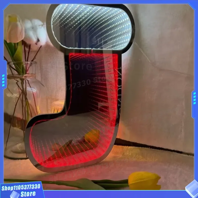 Stainless Steel Light Box Deep Mirror Stepless Lasagna Design for Performance Stage Background Wall Factory Direct Sales High