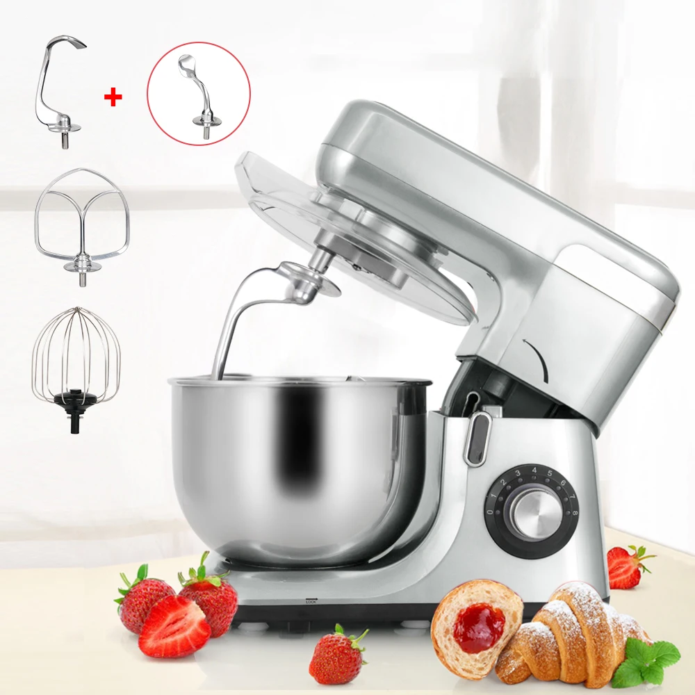 

Kitchen 5L 6L Baking Dough Mixer Electric Food Professional Compact Food Stand Mixer