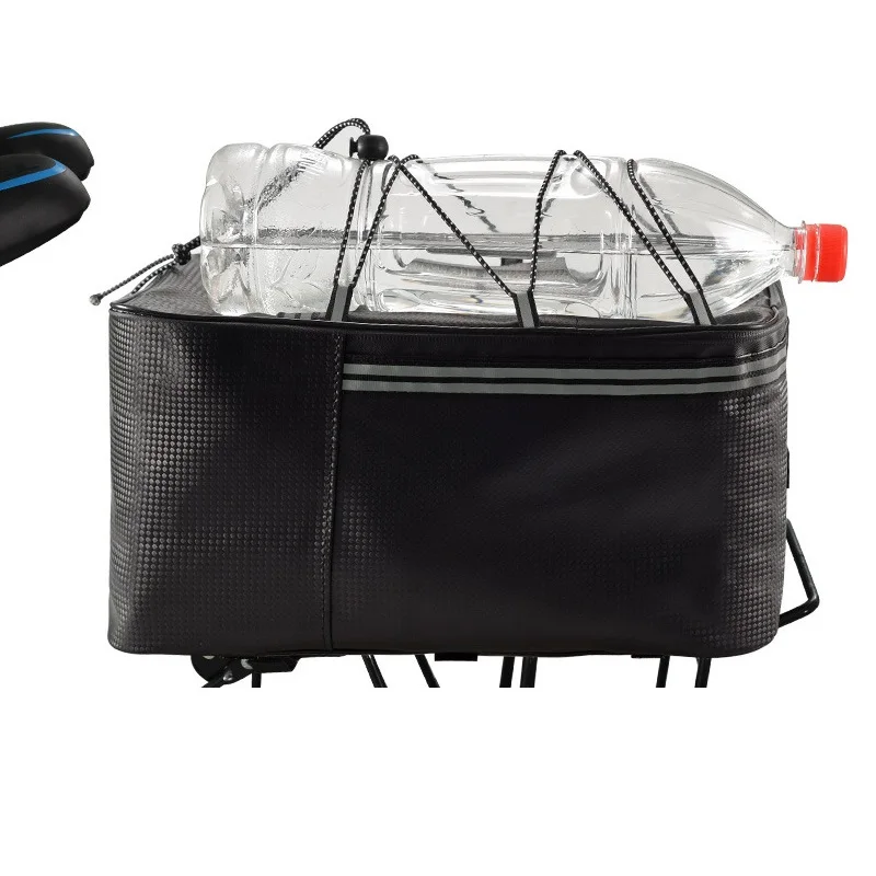 15L Bike Bag Bicycle Cyling Riding Bikepacking Saddle Pannier Carrier Tail Rear Luggage Rack Bag Back Seat Accessories