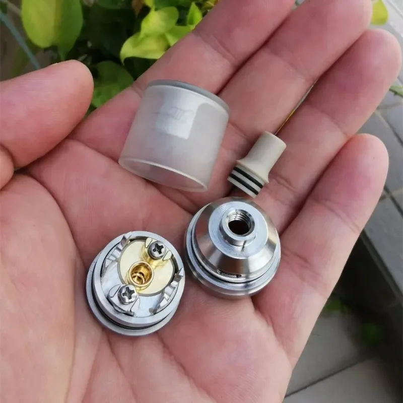 YFTK Monarchy J3S DL RTA 316SS PCTG 2.5 22 PEEK atomizer tank for coils & atomizers - gallery image 4
