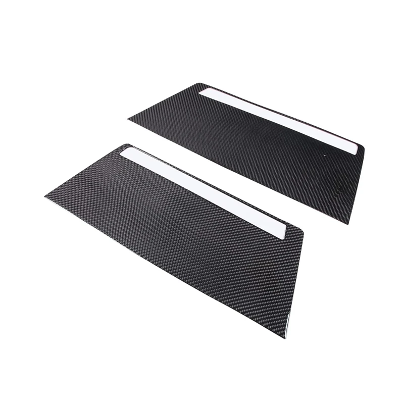 

Soft Carbon Fiber Fog Lihgt Cover Car Rear Fog Lihgt Lamp Cover Trim Decorative Sticker Accessories For Corvette C7 2014-2019