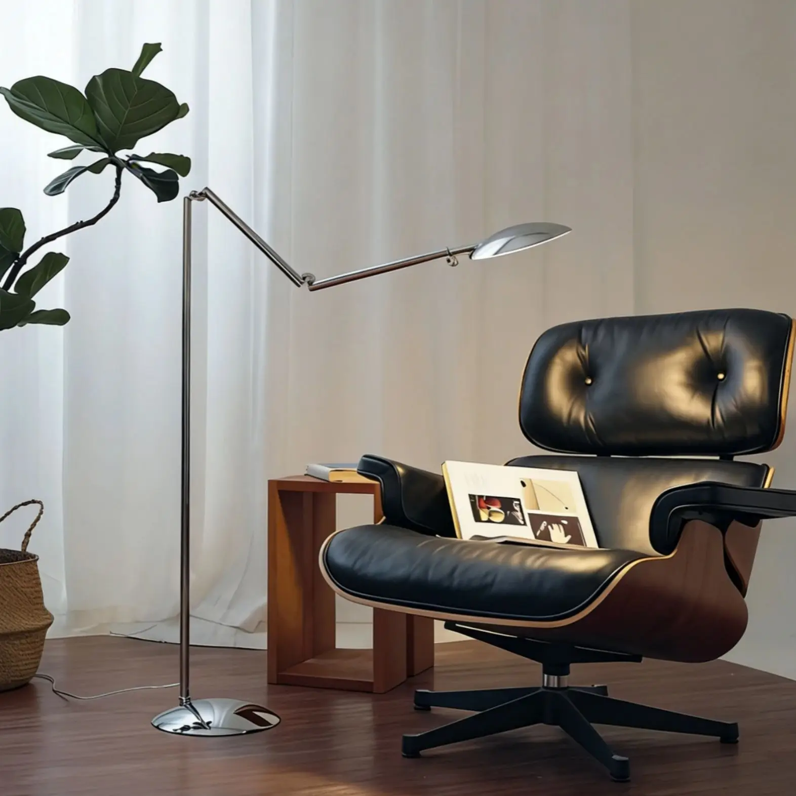 Large Chrome Floor …