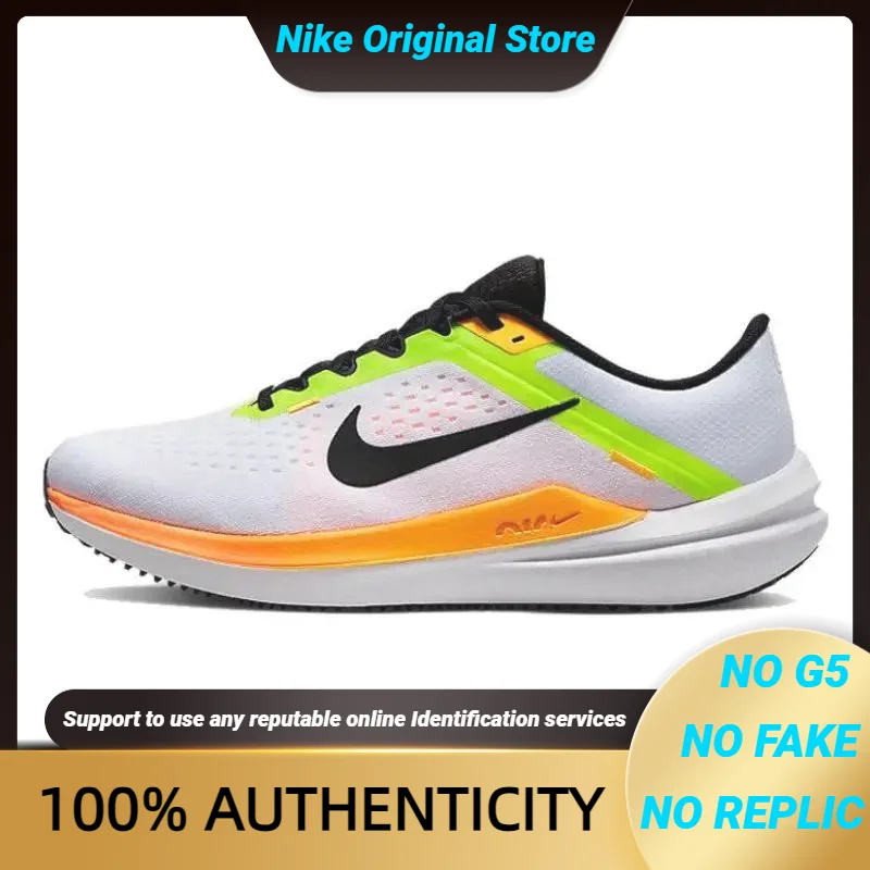 

Nike Air Winflo 10 White Volt Laser Orange Sneakers shoes DV4022-101 With Original Box