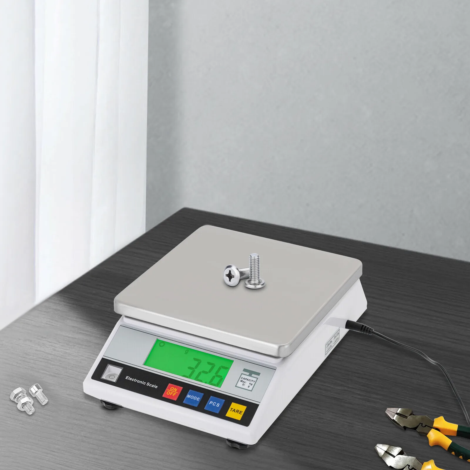 

0.1g/0.00022lb High Precision Industrial Scale LCD Display Accurate Digtal Electronic Scale