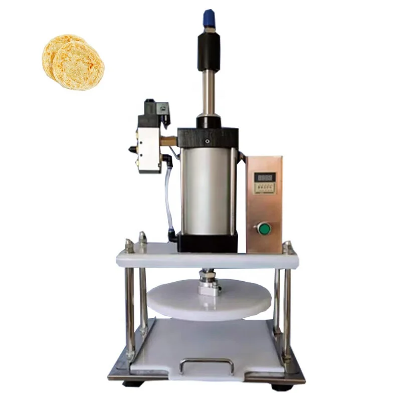 

Popular Hot sell Hot Sale Commercial Pizza Dough Flattening Press Machine Cake Flatten Flat Press Machine