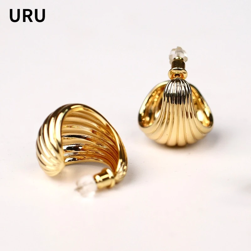 

European and American Design Modern Jewelry Vintage Temperament Simply Design earrings Popular Accessories For Women 2025