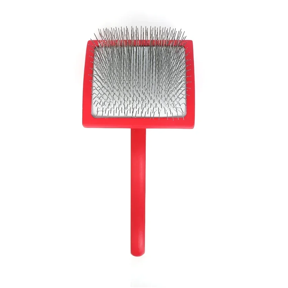 Pet Grooming Haarverwijderaar Borstel Handleiding Huishoudelijke Schoonheid Haarborstel Lange steel Professionele herbruikbare deshedding-hark