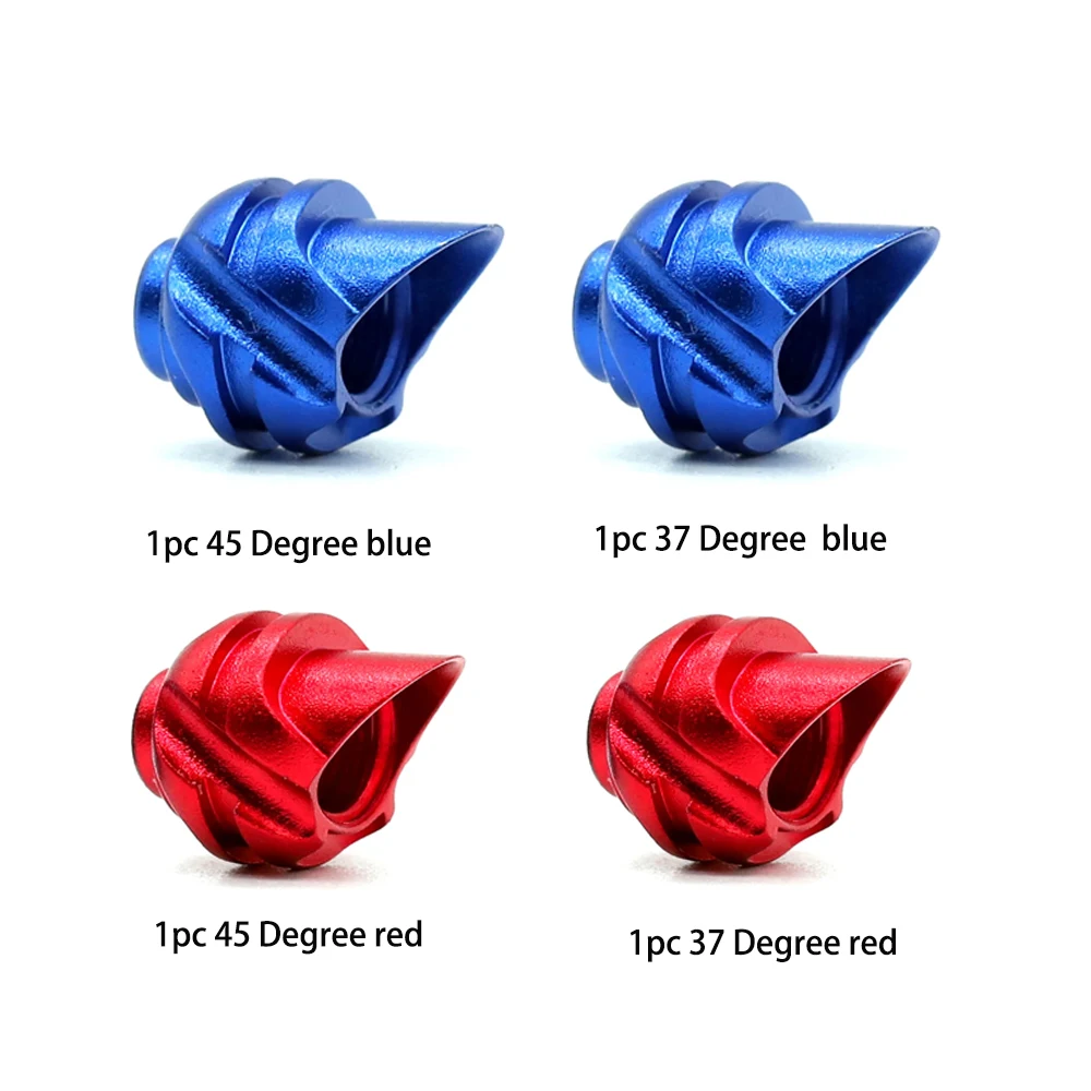 4pcs 45 /37 Compound Bow Aluminum Housing Degree Aluminum Peep Sight For Hunting Shooting Accessories