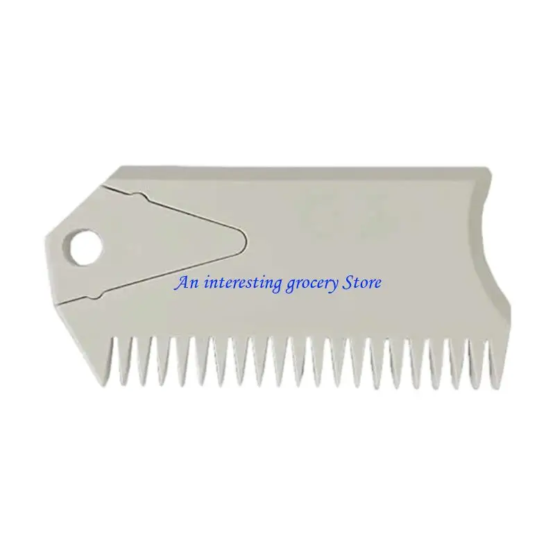 652D Surfs Waxs Removal Tool And Wrenches Combo Surfboard Waxs Comb with Keychains