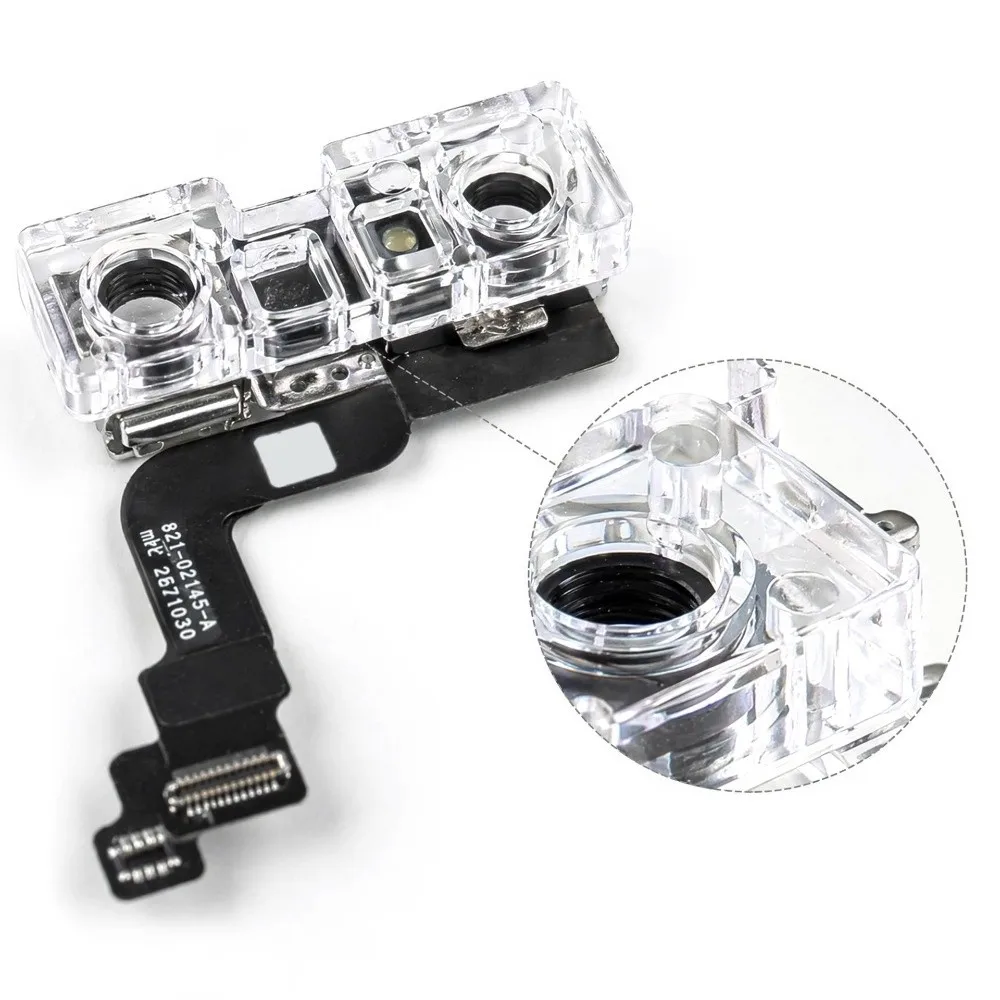 Anti-Scratch Camera Lens Protector Magnetic Dust-Proof Dust Proof Cover Diamond Texture Dot Matrix Face ID Camera Cover