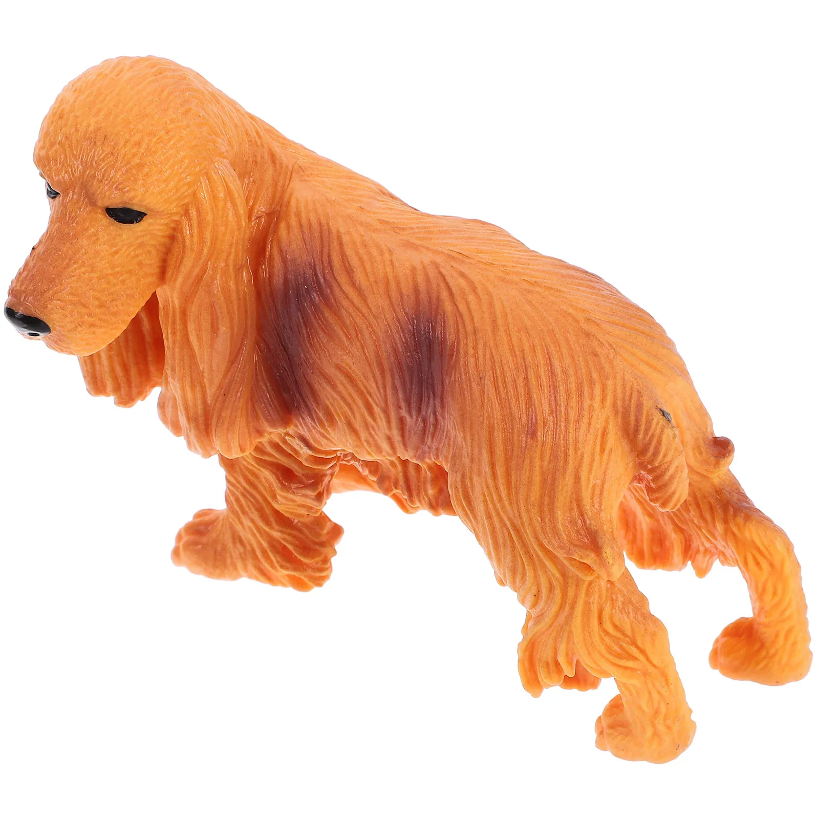 Small Realistic Simulation Dog Figure for Home Decor Desktop Office Flowerpot Animal Recognition Decor Gift Safe Material Vivid