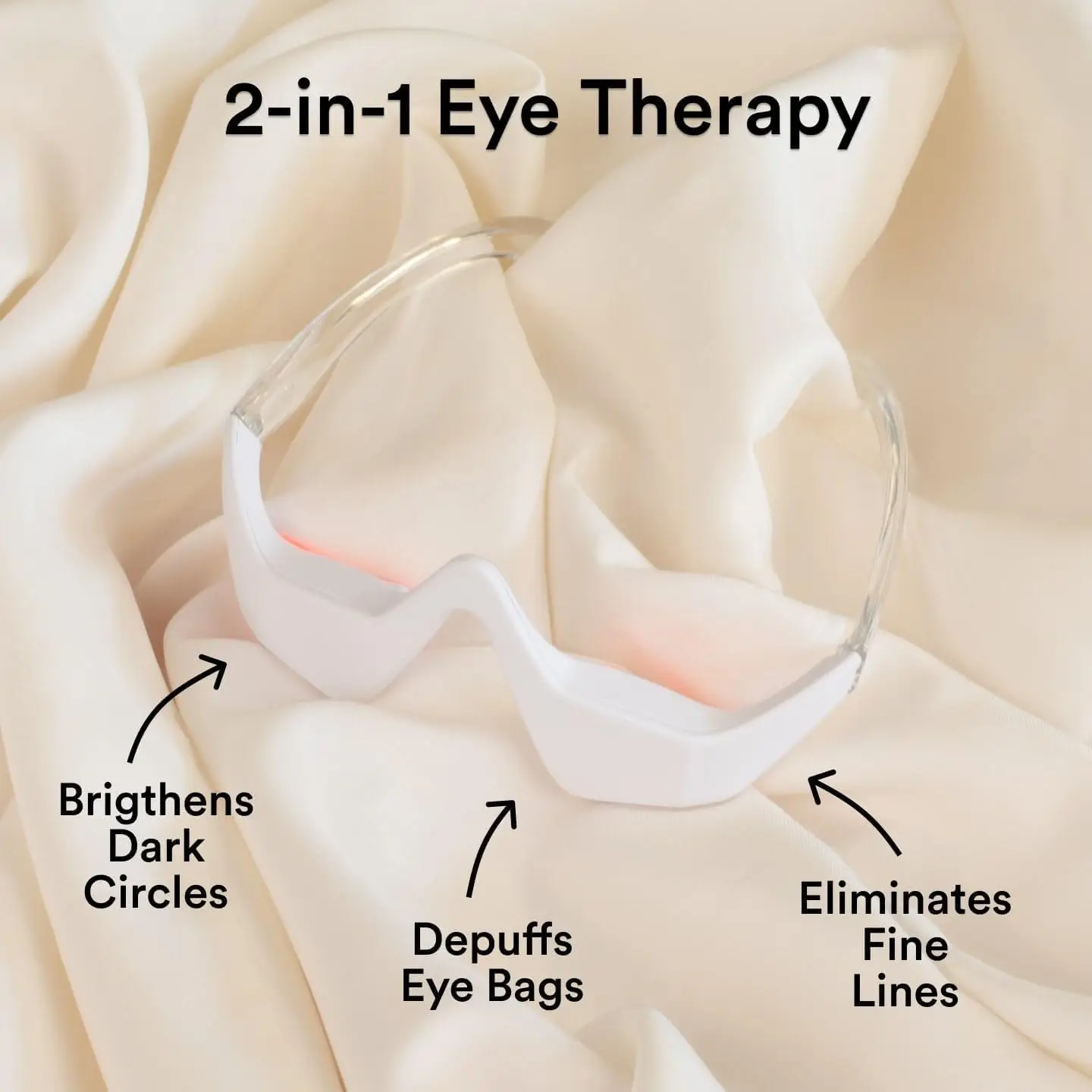 RevitalEyes by BOTANIQUE PARIS – Lunettes de luminothérapie rouge – Appareil sous les yeux pour les cernes