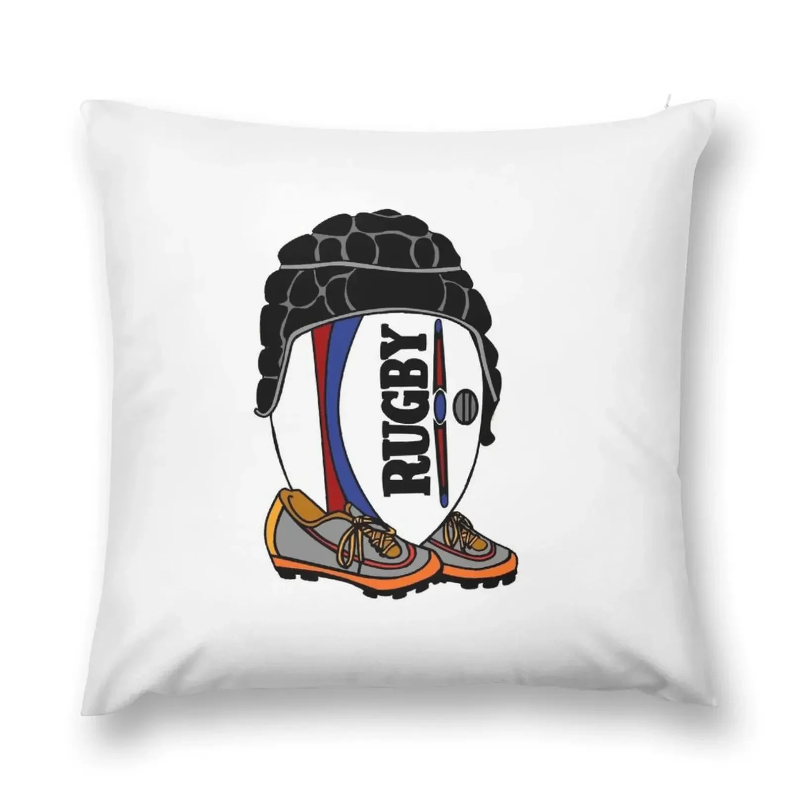 

Rugby Ball with Gear Throw Pillow Luxury Pillow Case luxury sofa pillows luxury home accessories pillow