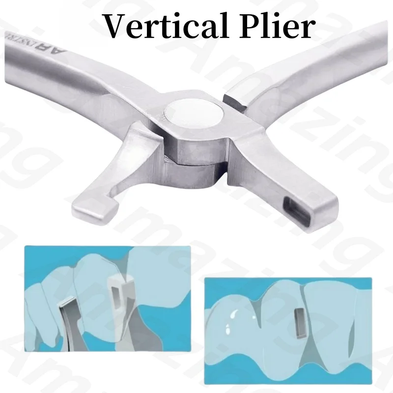 

Orthodontic Aligner Vertical Plier Dental Thermal Forming Retainer Clear Pliers High Quality Professional Tool