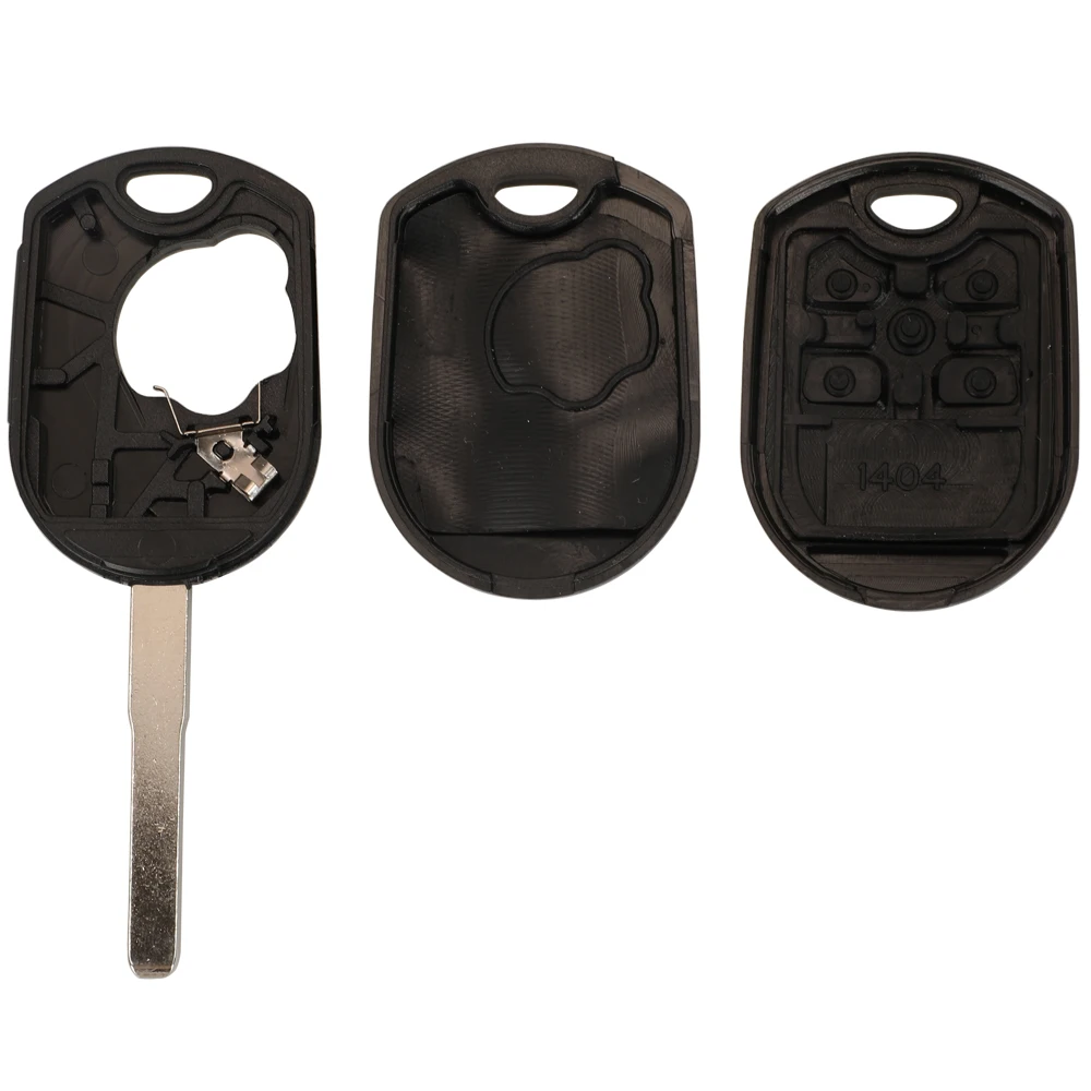 jingyuqin Remote Car Key Shell For Ford Edge Escape Explorer Expedition Flex Fusion MustangTaurus 3/4/5 Buttons With F038/HU101